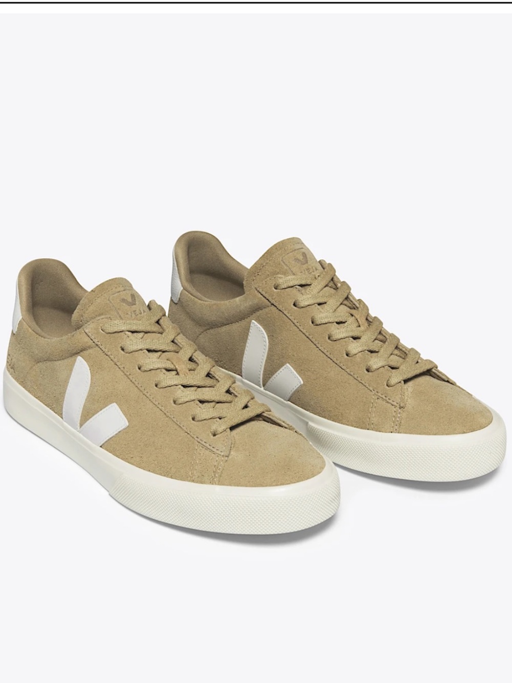 Veja Campo Suede Dune White